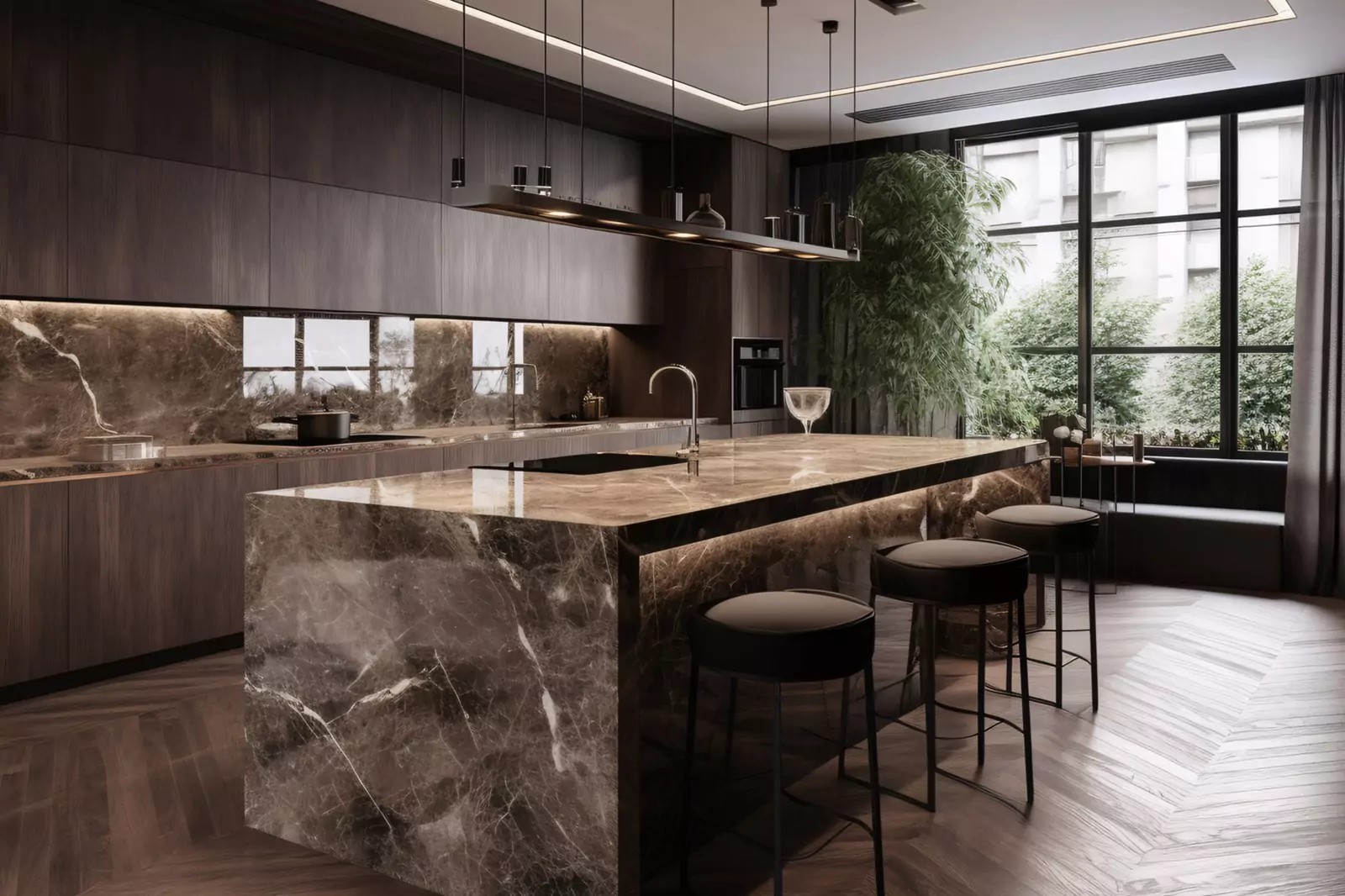 Porcelain Kitchen Worktop